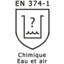 EN 374-1 : Protection chimique eau et air EN 374-1 : Protection chimique eau et air