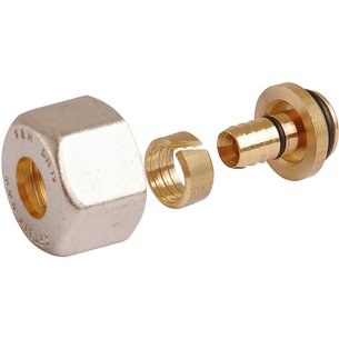 Raccord à compression pour PER - diamètre 16 mm RBM