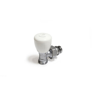 Robinet D'angle Pour Radiateur Giacomini R421 TG - Filetage F 1/2 - Série Fer Chromé