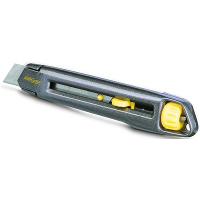 Cutter gris Interlock Stanley - Lame 18 mm