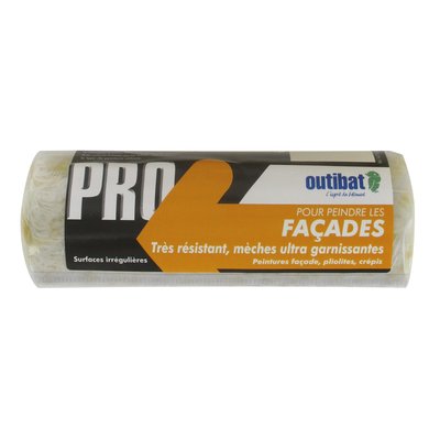 Manchon pour rouleau pro façades Outibat - Dimensions 180 x 48 mm