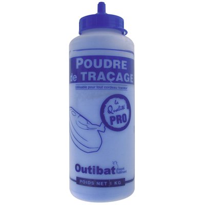 Biberon de poudre bleue - Outibat - 1000 g