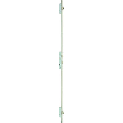 Serrure à larder  à pêne dormant et ½ tour TFK60 - DOM METALUX - Entraxe 92 mm - Largeur coffre : 41 mm