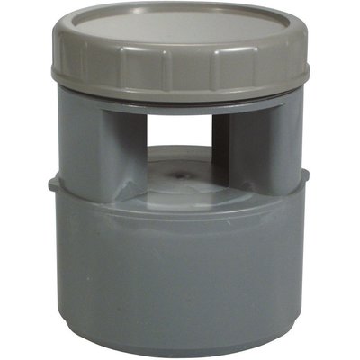 Aérateur à membrane PVC gris - Ø 110 mm