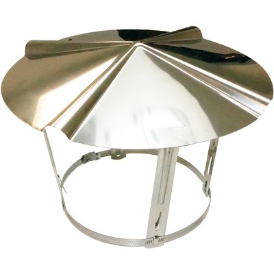 Chapeau chinois inox - Ø 153 / 180 mm - Tolerie Emaillerie Nantaise