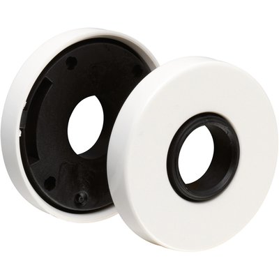 Rosace ronde blanche - Bec de cane - Arcolor 232 et 710 - La paire - Vachette