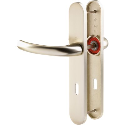 Poignée de porte intérieure - Tokyo - Hoppe - Beige ivoire - Clé L - 195 mm