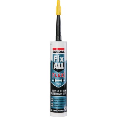 Mastic FIX ALL FLEXI - Noir - Soudal