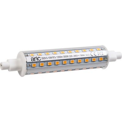 Ampoule à LED - Forme cylindrique - Culot R7s - Puissance 10 W