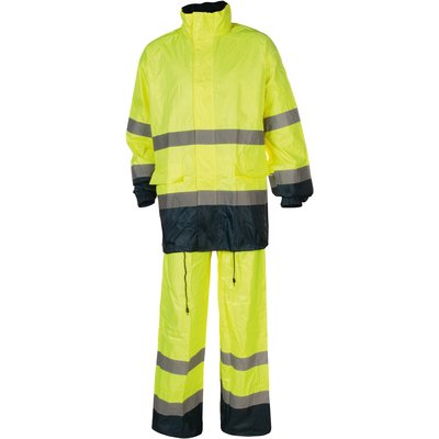 Ensemble de pluie jaune / noire - Hi-Way - Coverguard - L