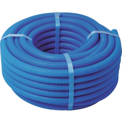 Tube per gainé - Bleu - 12 mm - 10 mm - 100 m