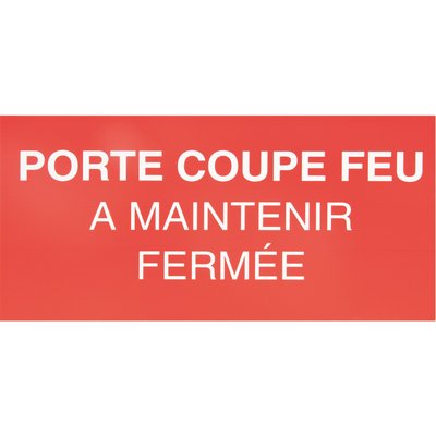Étiquette plastique rigide rectangulaire