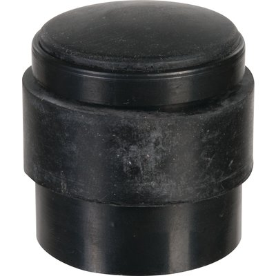 Butoir rond nylon noir plein - Ø 38 x 40 mm - Eurowale