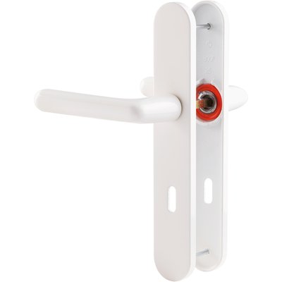 Poignée de porte intérieure - Cortina - Hoppe - Blanc - Clé L - 195 mm
