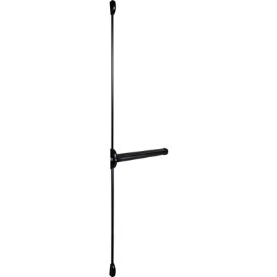 Serrure anti-panique - Exem - Push 3000 - 2 pts verticaux - 1 pt latéral - Noire
