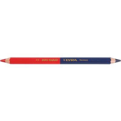 Crayon de marquage rouge et bleu - Lyra