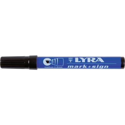 Marqueur permanent noir - Lyra