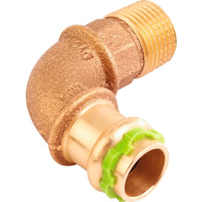 Coude 90°, femelle - mâle - 1/2" - 14 mm - Aalberts Integrated Piping Systems
