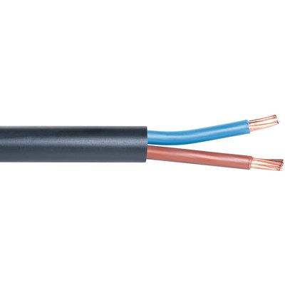 Câble rigide industriel U1000 R2V noir - 2G16 mm² - Au mètre - Lynelec