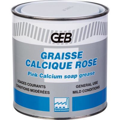Graisse calcique rose - 600 g - Geb