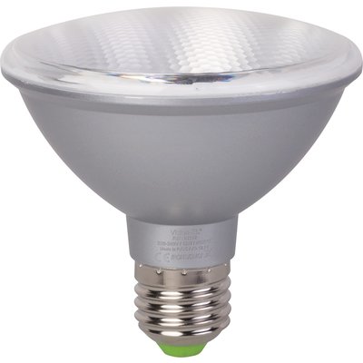 Ampoule LED réflecteur - PAR30 - Miidex Lighting - E27 - 12 W - 1020 lm - 4000 K - Gris