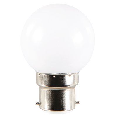 Ampoule LED sphérique - RGB - Miidex Lighting - B22 - 1 W