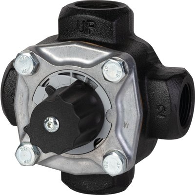 Vanne mélangeuse 4 voies fonte - F 3/4" - Thermador