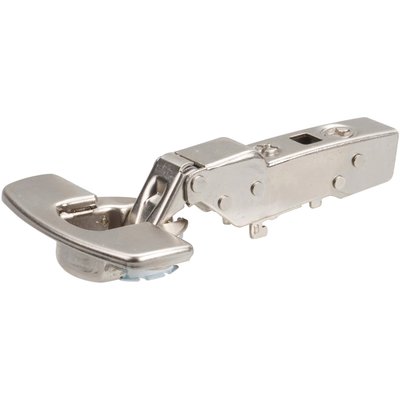 Boîtier à montage rapide angle d'ouverture 110° Hettich - Entraxe 45 mm - Coudure 9,5 mm