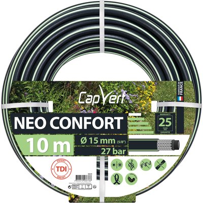 Tuyau d'arrosage - Néo Confort - Capvert - Ø 15 mm - L. 10 m