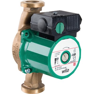 Circulateur pour eau chaude sanitaire Star-Z 25/2- Entraxe 180 mm - Mâle / Mâle - 1"1/2