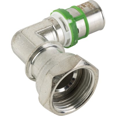 Coude laiton multicouche à visser Comap - Ecrou tournant 3/4" - Diamètre 16 mm