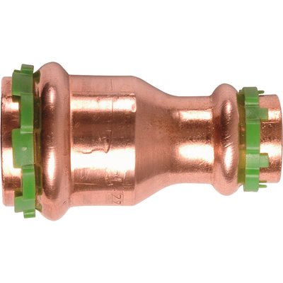 Raccord cuivre droit à sertir Femelle Femelle Aalberts Integrated Piping Systems - Ø 54-42 mm