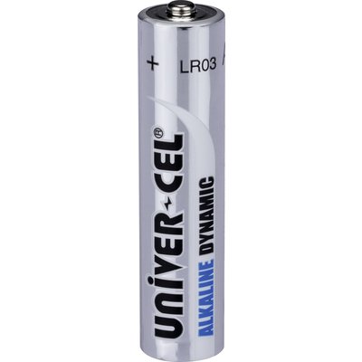 Pile Alcaline Univercel - LR03 - 1,5 V - Vendu par 60