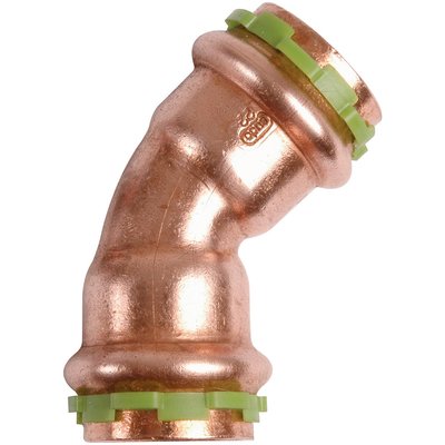 Raccord coudé cuivre à sertir Aalberts Integrated Piping Systems - Femelle Femelle - Diamètre 12 mm