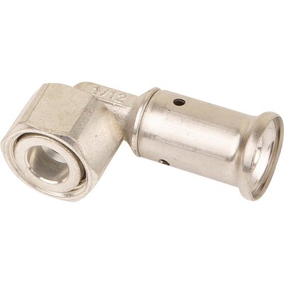 Coude laiton multicouche à visser Henco - Ecrou tournant 1" - Diamètre 32 mm