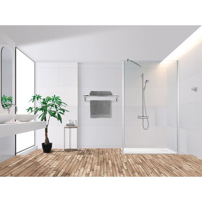 Paroi de douche fixe Transparence Odyssea - 90 x 200 cm