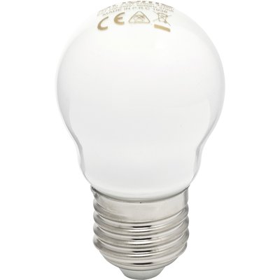 Ampoule LED sphérique à filament - Dhome - E27 - 5 W - 470 lm - 2700 K - Dépolie - Boite