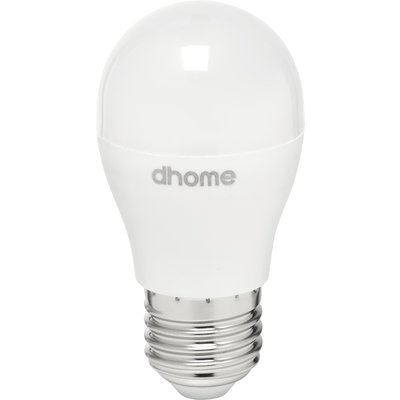 Ampoule LED sphérique - Dhome - E27 - 7 W - 806 lm - 2700 K - Boite