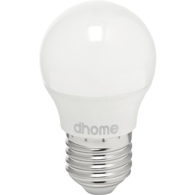 Ampoule LED sphérique - Dhome - E27 - 5 W - 470 lm - 2700 K - Boite