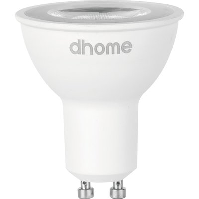 Ampoule LED spot - Dhome - GU10 - 5 W - 345 lm -2700 K - 35° - Dimmable - Boite