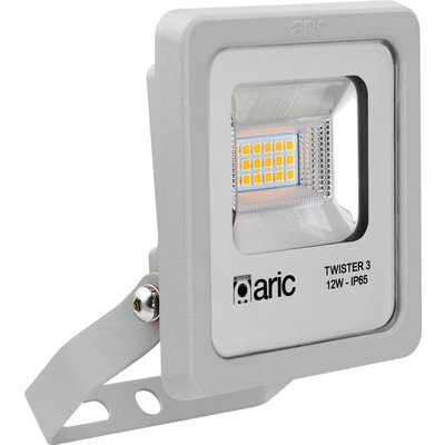 Projecteur LED Twister 3 Aric - 12 W - 4000 K - 1550 lm - IP65 - IK08