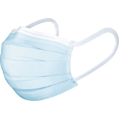 Masque de protection jetable - 3 plis - EN 14683 : 2019 - Non stéril