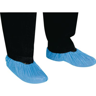 Sur-chaussures à usage unique - bleu - 100 pièces par sachet