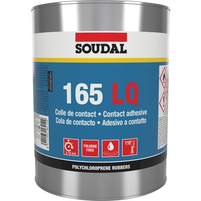 Colle néoprène 165LQ - Liquide - 5L - Soudal