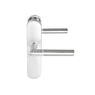 Ensemble béquille double sur plaque inox CODE-IT - Mul-T-lock - Gauche