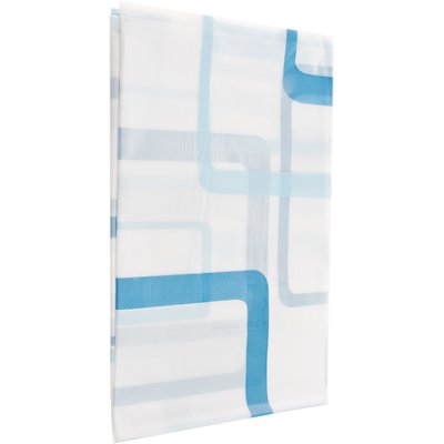 Rideau motif retro 100 % PEVA - 180 x 200