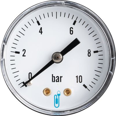 Manomètre axial 10 bar - Distrilabo