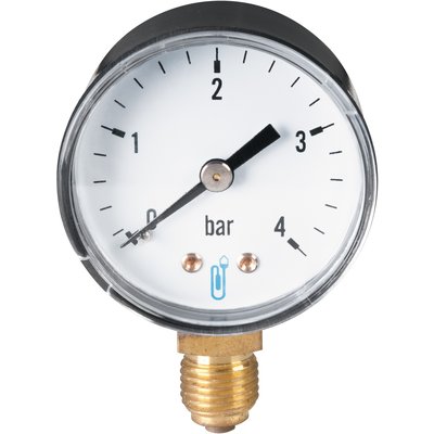 Manomètre radial - 25 bars - Distrilabo