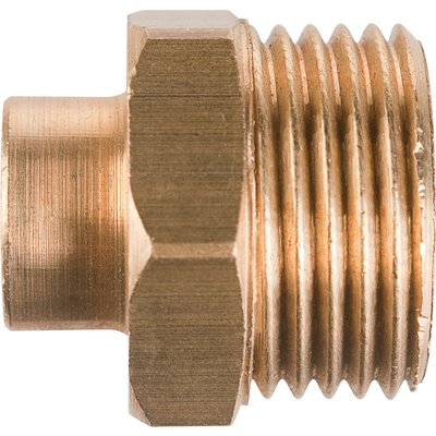 Raccord laiton droit à souder - M 1"1/4 - Ø 35 mm
