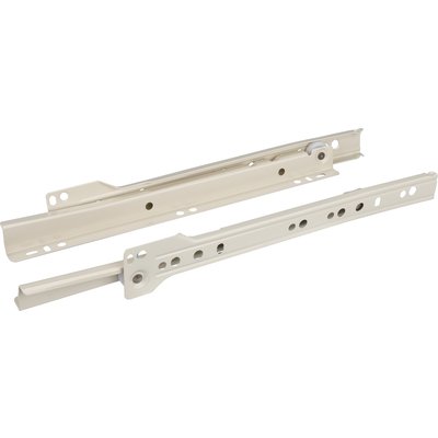 Coulisse à galet 25 kg (la paire) - Heico - 250 mm